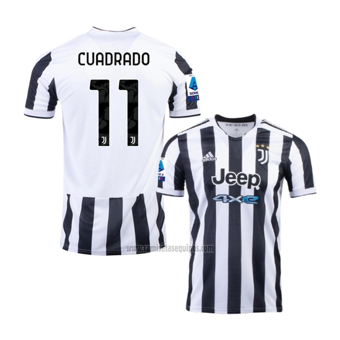 Camiseta Juventus Jugador Cuadrado Primera 2021-2022
